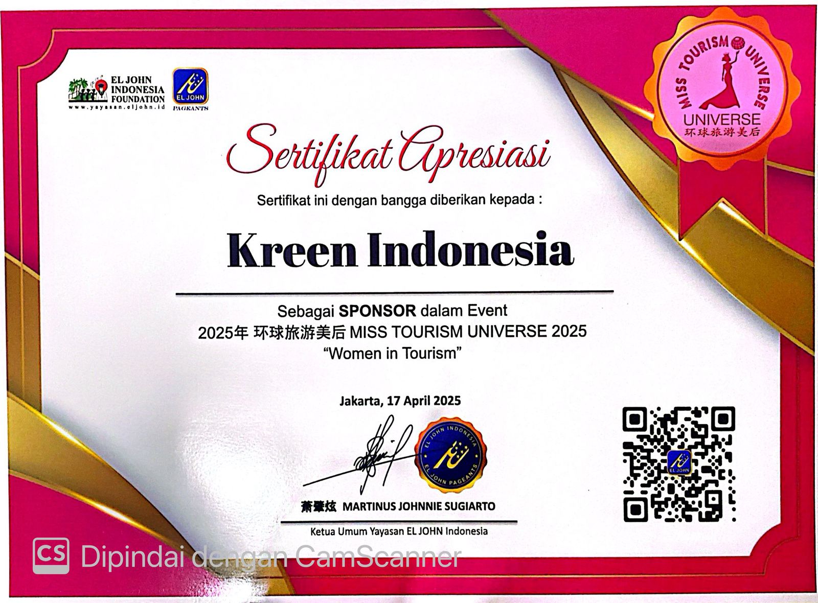 Miss Tourism Universe 2024